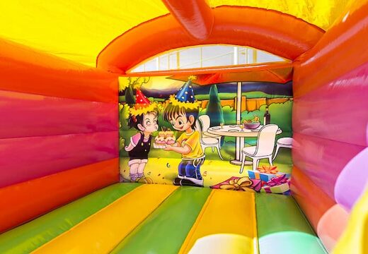 Klein overdekt feest springkussen voor kinderen te koop. Koop nu springkussens online bij JB Inflatables Nederland