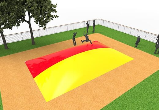 Inflatable springberg in kleur rood geel kopen voor kinderen. Bestel opblaasbare airmountain nu online bij JB Inflatables Nederland
