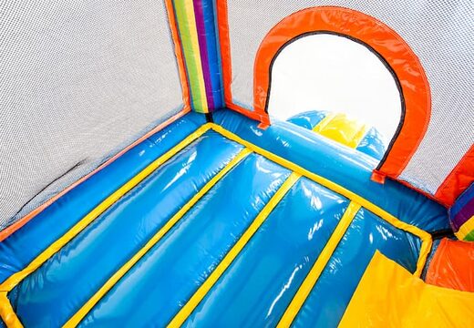 Koop mini opblaasbare feest luchtkussen met glijbaan voor kinderen bij JB Inflatables. Bestel opblaasbare luchtkussens met glijbaan online bij JB Inflatables Nederland