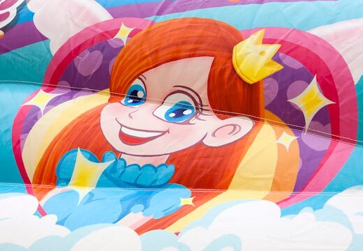 Maxi multifun prinses springkussen voor kids bestellen bij JB Inflatables Nederland. Koop springkussens online bij JB Inflatables Nederland