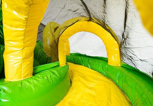 Bestel mini opblaasbare jungle luchtkussen met glijbaan voor kinderen. Koop opblaasbare luchtkussens online at JB Inflatables Nederland 