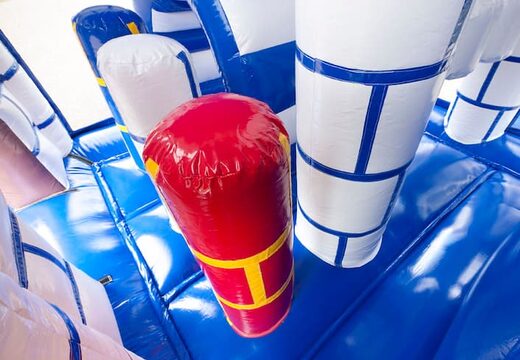 Medium opblaasbare multiplay springkasteel in kasteel thema te bestellen voor kinderen. Bestel opblaasbare springkastelen online at JB Inflatables Nederland