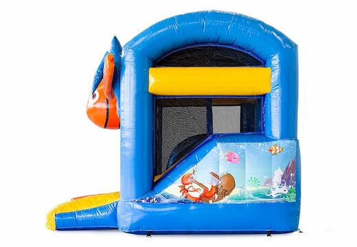 Bestel mini opblaasbare nemo springkasteel met glijbaan voor kinderen. Koop opblaasbare springkastelen online at JB Inflatables Nederland 