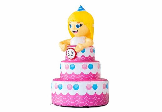 opblaasbare sarah kind uit taart te koop