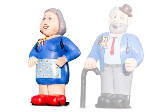 Originele Sarah pop als blikvanger voor bij verjaardagen 