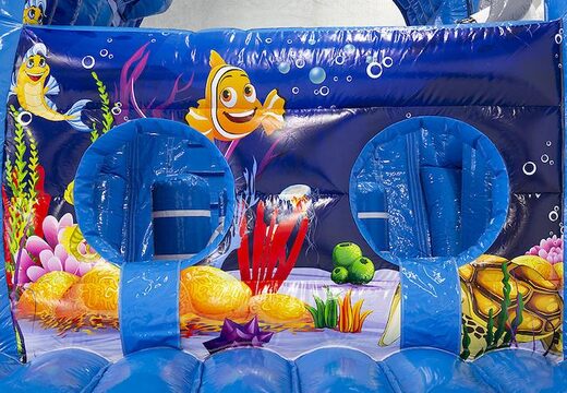 Stormbaan in thema seaworld voor kids bestellen. Koop opblaasbare stormbanen nu online bij JB Inflatables Nederland