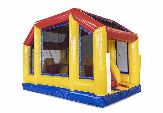 Modulaire standaard stormbaan 19meter lang met passende 3D objecten voor kids bestellen. Koop opblaasbare stormbanen nu online bij JB Inflatables Nederland