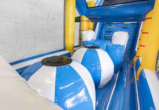 Surf opblaasbare 19m stormbaan met passende 3D objecten voor kids bestellen . Koop opblaasbare stormbanen nu online bij JB Inflatables Nederland