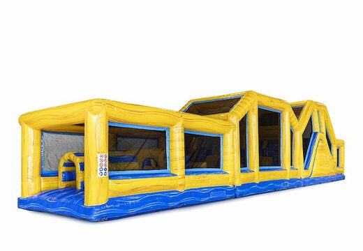 Marble opblaasbare 19m stormbaan met passende 3D objecten en dubbele parcours in verschillende thema's kopen voor kids. Bestel opblaasbare stormbanen nu online bij JB Inflatables Nederland