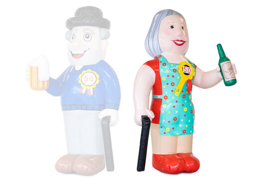 Opblaasbare Abraham en Sarah kopen