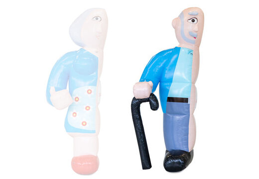 Opblaasbare Abraham origineel half kopen als blikvanger voor verjaardagen