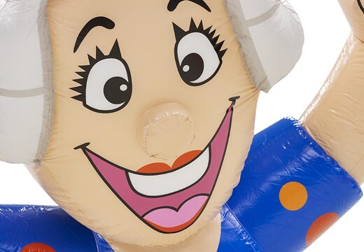 Opblaasbare Sarah pop feestend met fles wijn in de hand kopen