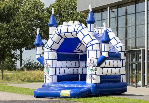 Klein overdekt springkussen kopen in het thema kasteel voor kinderen. Bezoek ons online op JB Inflatables Nederland