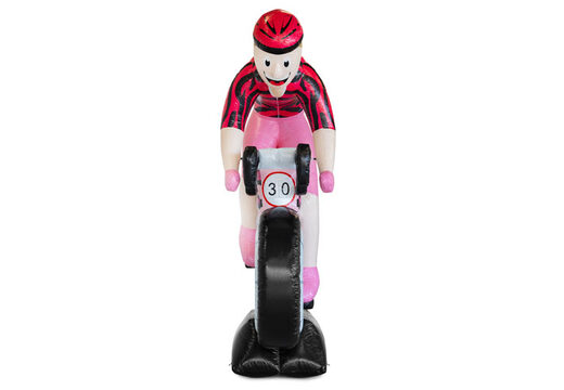 Opblaas Sarah pop wielrenster bestellen