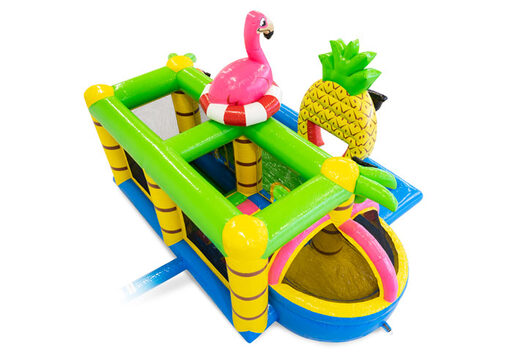 Flamingo springkasteel kopen voor kinderen. Bestel springkastelen online bij JB Inflatables Nederland 