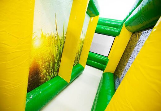 Geel met groene doolhof kopen