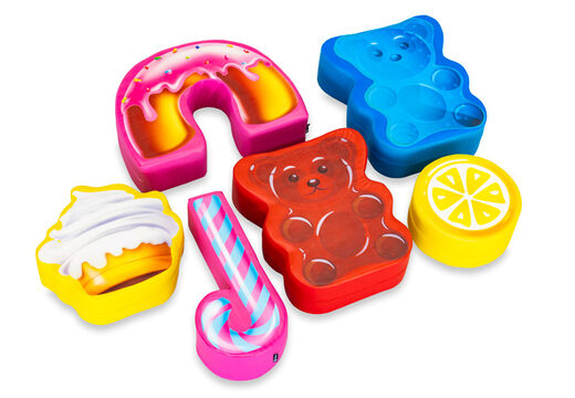 Softplay thema set candy afbeeldingen dieren