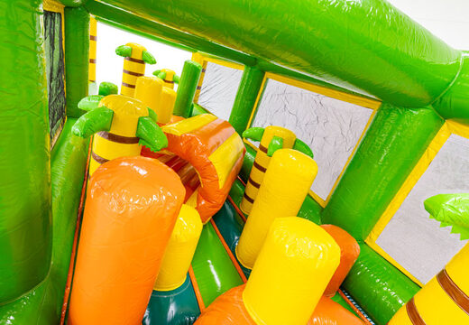 Stormbaan module pillar dodger met pilaren en kruipgat